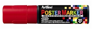 Artline Poster Marker 20 červený